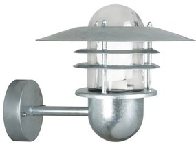 Nordlux - Kinkiet zewnętrzny AGGER 1xE27/60W/230V IP54 srebrny