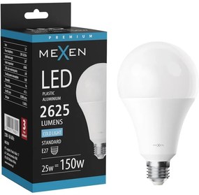 Mexen Nova żarówka LED E27, A95, 25W, Zimna - 6500K, 2625 lm - L100-E27-2565-01