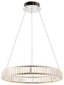 Endon 102255 - LED ściemnialny żyrandol na lince LAGUNA LED/36W/230V błyszczący chrom