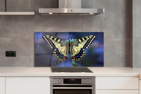 Panel szklany do Kuchni Chwila Odpoczynku Motyla