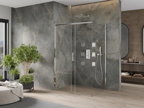 Mexen Omega kabina prysznicowa rozsuwana 100 x 70 cm, transparent, chrom - 825-100-070-01-00