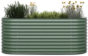 Blumfeldt Rondabox 200x100x80 cm Skrzynia na warzywa Zielony