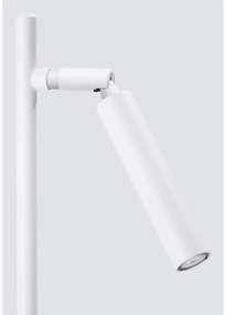 Biała lampa stołowa (wysokość 43 cm) Fideus – Nice Lamps