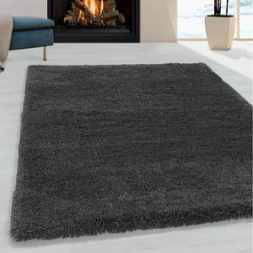 Dywan shaggy Fluffy Super Soft szary 200 cm x 290 cm