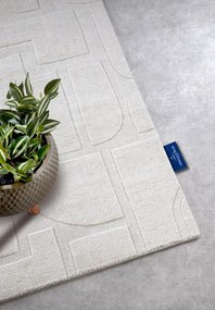 Dywan wełniany Villeroy &amp; Boch Alexis kremowy 80 cm x 250 cm