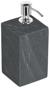 Ciemnoszary marmurowy dozownik do mydła 200 ml Aixa – Kave Home