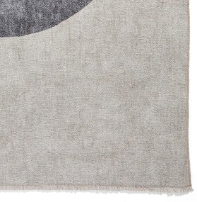 Szary chodnik z mieszanki bawełny odpowiedni do prania 60x170 cm Whisper – Think Rugs