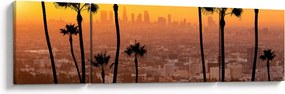 Obraz - Panorama Los Angeles (170x50 cm)