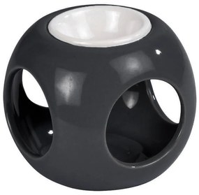 Kominek ceramiczny w formie kostki, wys. 6 cm