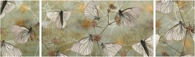 Obraz - Vintage motyle (170x50 cm)