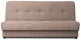 Sofa z Funkcją Spania ARUBA Wersalka Rozkładana Dwuosobowa Brązowa Nowoczesna do Salonu