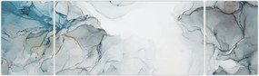 Obraz - Niebieski marmur (170x50 cm)
