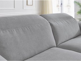 Ciemnoniebieska sofa 216 cm Achille – Bobochic Paris