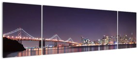 Obraz przedstawiający San Francisco, Kalifornia (170x50 cm)