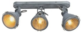 Potrójna loftowa lampa sufitowa na listwie - V096-Oleander