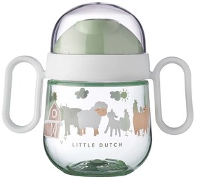 Jasnozielony kubek dla dzieci z tritanu 200 ml Little farm – Mepal