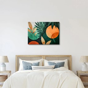 Obraz - Geometryczne motywy naturalne (70x50 cm)