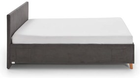 Antracytowe łóżko dziecięce 140x200 cm Cool – Meise Möbel