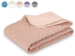 KOC I NARZUTA 2W1 DORMEO ESSENTIALS 140x200 cm niebieski/biały