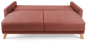 Różowa sofa rozkładana Bonami Selection Pop