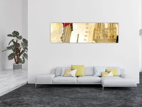 Obraz - Wspomnienia z Paryża (170x50 cm)