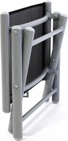 Aluminiowe krzesełko ogrodowe - składane