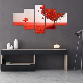 Obraz - Drzewo miłości (125x70 cm)