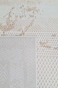 Dywan vintage Beyond Ramki beżowy 160 cm x 220 cm