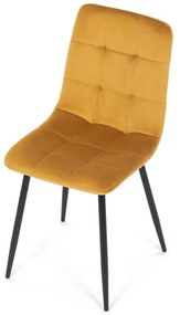 Zestaw krzeseł do jadalni CT-281 YEL4, 4 szt.