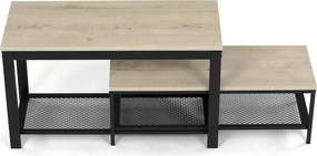 Półka na buty, zestaw 2 szt., dąb Sonoma