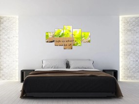 Obraz - Cytat (125x70 cm)