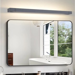 Brilagi - LED oświetlenie lustra do łazienki AQUA LINE LED/24W/230V 90 cm IP44 antracyt