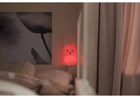 Biała lampka nocna LED dla dzieci Bunny – Star Trading