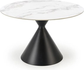 Okrągły stół z blatem ze spieku Garet Halmar