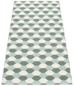 Zielono-turkusowy chodnik odpowiedni na zewnątrz 70x160 cm Dana Army – Pappelina
