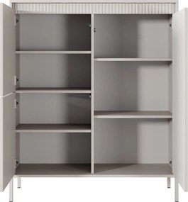 Komoda SENSATO 104 cm do Salonu Sypialni Odcienie beżu