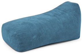 Niebieski sztruksowy worek do siedzenia Snug Long 140 – SLOWDOWN
