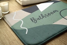 Dywanik antypoślizgowy do łazienki Dywanik antypoślizgowy do łazienki Geometryczny Wzór