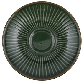 Ciemnozielone ceramiczne filiżanki zestaw 6 szt. 0.21 l – Hermia