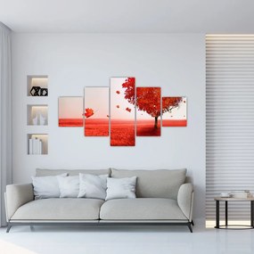 Obraz - Drzewo miłości (125x70 cm)
