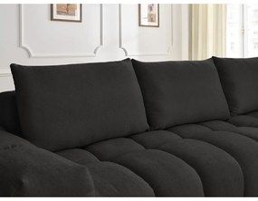 Czarny narożnik (prawostronny) Everest – Bobochic Paris
