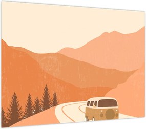 Obraz - Vintage van N⁰1 (70x50 cm)