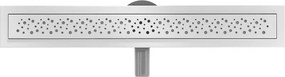 Mexen Flat 360° M12 odpływ liniowy obrotowy 100 cm, inox - 1021100-40