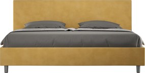 Łóżko bez stelaża tapicerowane 180x210 microfibra Okra Adele