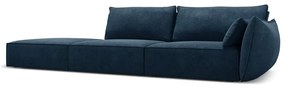 Ciemnoniebieski szezlong (prawostronny) Vanda – Mazzini Sofas