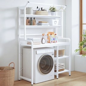 Regał nad pralką JABIR, biały