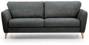 Antracytowoszara sofa Scandic Oslo, 206 cm