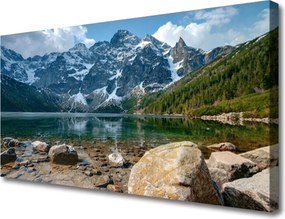 Obraz drukowany na płótnie Majestat Tatrzańskiej Natury