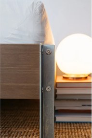 Brązowe łóżko dwuosobowe z litego drewna sosnowego ze stelażem 160x200 cm Core – Karup Design