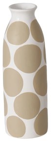 Wazon ceramiczny w graficzny wzór PUNTY, 28 cm